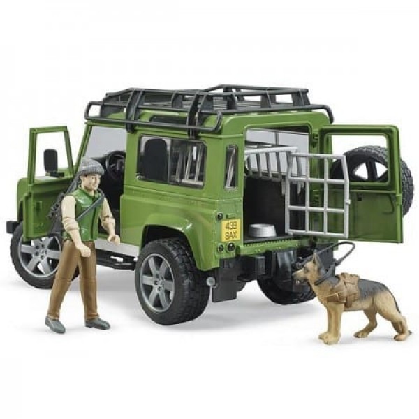 Dzip land Rover DEf. sa figurama Sumar 025878